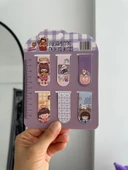 Kawaii Magnetic Bookmark / Kitap Ayracı 6lı Set - 1