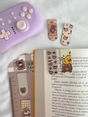 Cute Bear Magnetic Bookmark / Kitap Ayracı 6lı Set - 2