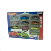 1:70 Ölçek Metal Arabalar Model 10'lu Set 7 Cm - 2