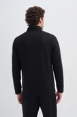Cazador 24KCEEO05243 Siyah Erkek Kalın Boğazlı Yarın Fermuarlı Sweat - 5