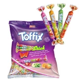 Toffix Stick Meyveli Mix Şeker 800 Gr. (1 Poşet) - 1