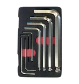 İzeltaş 4905 Yuvarlak Başlı Allen Anahtar Takımı 8 Parça(KUTUSUZ) - 1