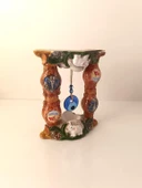 Biblo Nazar Boncuklu Kötü Göz Kovucu Fil Bayrak Masa Seramik Obje Biblo Dekor Seramik thumbnail 4