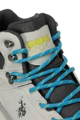 U.S. Polo Assn. HENRY 4PR 101812292 Erkek Su Geçirmez Outdoor Bot Kırık Beyaz Gri Mavi 40-45 - 7