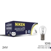 Niken 24V 1016 Ampul YT (P21/4W) BAZ15D 10 LU - 1