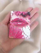 Ayna Makyaj Aynası Kadın Dudak Model Cep Çanta El Aynası 17223 - 2