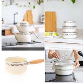 Emaye Mutfak Seti Çaydanlık/Kızartma/Saklama/Sos Tava Seti thumbnail 1