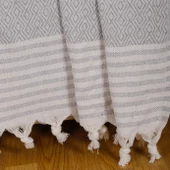 Buldan İşi Kaymaz Pamuklu Koltuk Örtüsü 170x210 Cm Koltuk Şalı Çekyat Kanepe Örtüsü - 2