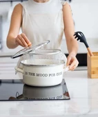 Emaye Mutfak Seti Çaydanlık/Kızartma/Saklama/Sos Tava Seti thumbnail 5