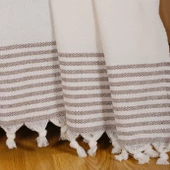 Buldan İşi Kaymaz Pamuklu Koltuk Örtüsü 170x210 Cm Koltuk Şalı Çekyat Kanepe Örtüsü - 2