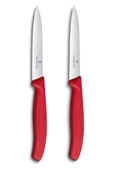 Victorinox Kırmızı Bıçak Seti 2 Li 10 Cm - 1