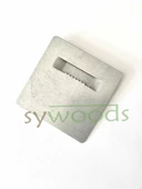 Cam ayna askısı yapıştırmalı 7x7 cm 2 adet thumbnail 3