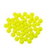 Yüzen Sazan Boncuğu - 14 MM - 50'li - Neon Yeşili - 3