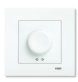 VİKO KARRE ROTATİF DİMMER ANAHTAR 600 VA ÇERÇEVE DAHİL - 1