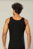 ERDEM 1110 ERKEK RİBANA ASKILI ATLET 10 ADET  3XL SİYAH - 2