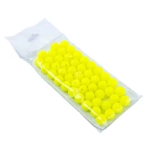 Yüzen Sazan Boncuğu - 14 MM - 50'li - Neon Yeşili - 1