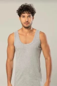 ERDEM 1110 ERKEK RİBANA ASKILI ATLET 10 ADET  2XL GRi - 1