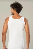 ERDEM 1110 ERKEK RİBANA ASKILI ATLET 6 ADET  BEYAZ 2XL - 2
