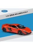 MCLAREN 675T KIRMIZI 1/24 Ölçek Diecast Metal Model Araba Koleksiyon - 2