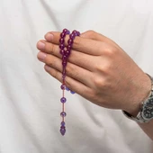 Sıkma Kehribar Tesbih - 4