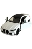 BMW M4 MODEL ARABA 1:36 ÖLÇEK 11CM METAL DİECAST - 1