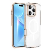 Gpack Apple iPhone 16 Pro Kılıf Çıkarılabilir Arka Yüzeyli Magsafeli Polar Kapak - 5