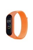 Ekoodukkan   Xiaomi Mi Band 7/6/5/4/3 Uyumlu Kumaş Cırtlı Kordon Kayış - 1
