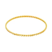 10 gr(gram) 22 Ayar İşçiliksiz Bilezik thumbnail 1