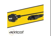 Adaptör Yonca Güç Kablosu 0.75 MM 1.5 M Apricot AP-NP1.5 - 1