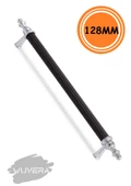 WUVERA Gündüz Kulp Mobilya Mutfak Dolabı Çekmece Dolap Kulpları Kapak Kulpu Kulbu Siyah Krom 128 mm - 3