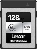 LEXAR 128GB LCXEXSL128G-RNENG CF-EXP PROFESSIONAL CFEXPRESS TYPE B CARD SILVER SERIE UP TO 1750MB/S READ 1300MB/S WRITE - 1
