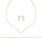 Altın Üçlü Set T072489-T072490-T072491 thumbnail 1