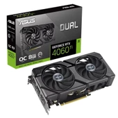 Asus Dual-Rtx4060tı-O8g-Evo Geforce Rtx 4060 Ti Dual Oc Evo Edition 8Gb Gddr6 Dlss 3 128Bit Ekran Kartı - 1