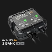 NOCO GENIUS2X2 6V/12V 40A Çoklu/2’Li Akıllı Akü Şarj ve Akü Bakım/Desülfatör - 2