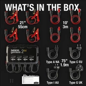 NOCO GENIUS2X4 6V/12V 40A Çoklu/4’Lü Akıllı Akü Şarj ve Akü Bakım/Desülfatör - 8