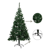 Çam Ağacı-Metal Ayak 180 cm, Yoğun 600 Dal (Yeşil) thumbnail 2