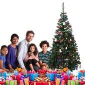 Çam Ağacı-Metal Ayak 180 cm, Yoğun 600 Dal (Yeşil) thumbnail 3