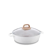 Korkmaz A2982 Gusto Seramik Kısa Tencere 26x7 Cm thumbnail 2