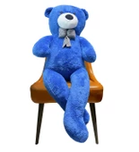 120 cm Papyonlu Sevimli Peluş Şaşkın Ayı - Sevgiliye Özel Hediye thumbnail 8