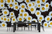 Papatya Temalı Duvar Kağıdı Baskı thumbnail 5