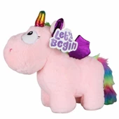 İthal 1. Kalite Peluş Tek Boynuzlu, Kanatlı Unicorn Pony, AT 50cm - 7