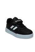 Ndrops 08-24 Deri Erkek Çocuk Sneaker Siyah Beyaz 31-35 - 1
