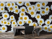 Papatya Temalı Duvar Kağıdı Baskı thumbnail 4
