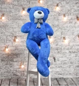 130 cm Papyonlu Sevimli Büyük Peluş Ayıcık- % 100 YERLİ - 10
