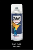 Selsil Sprey Boya Parlak Siyah 400 ml - 1