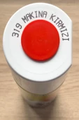 Akçalı Makina Kırmızı 319 Alüminyum-ahşap-plastik-demir-metal-sprey Boyama 400 ml Makine Kırmızı - 1