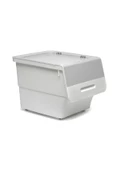 MOTEK TEKLİ ORGANİZER KUTU 33 LT MT-04 GRİ BEYAZ - 1