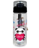 Xoxo Pipetli Siyah Plastik Matara 500 Ml K7592 - 1