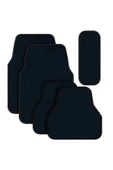 ucuzdukkan28 Renault Vel Satis Halı Oto Paspas 5 Parça Komple Set - Siyah - 1