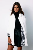 Leopar Astarlı Peluş Kaban - EKRU - 1